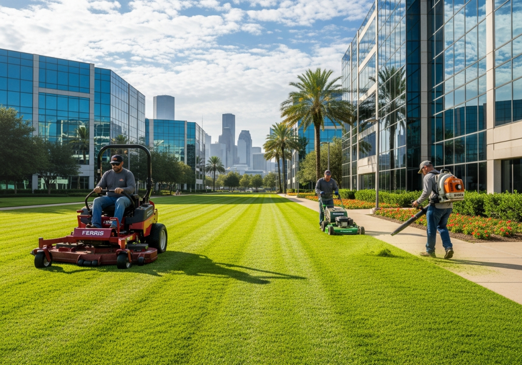 Houston Commercial Landscaping — Service 1