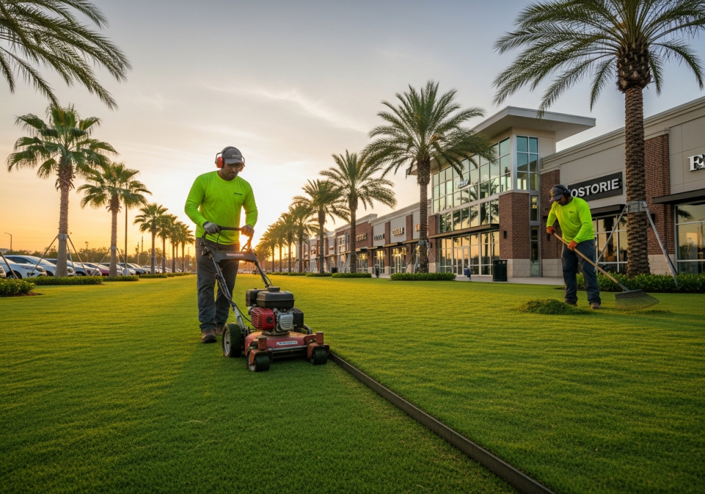 Houston Commercial Landscaping — Work 2