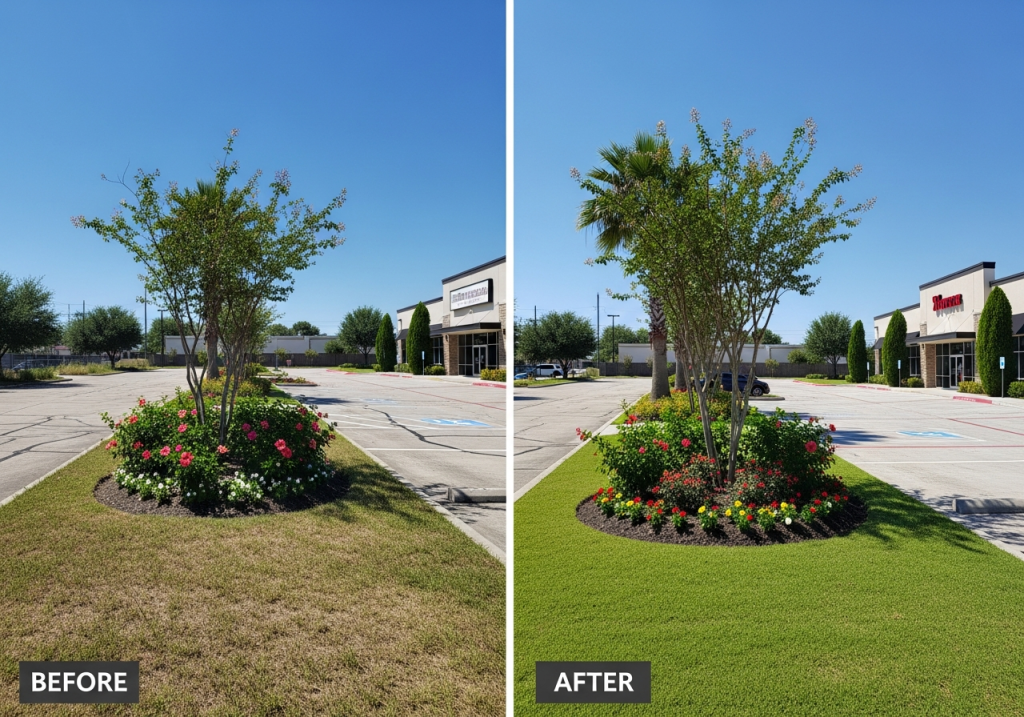 Houston Commercial Landscaping — Work 4